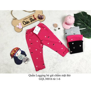 Quần legging chấm bi