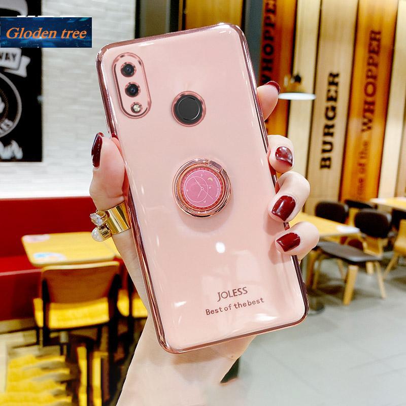 Ốp điện thoại có giá đỡ hình đồng hồ sáng tạo cho Huawei Nova 3i/Nova4/Nova4E