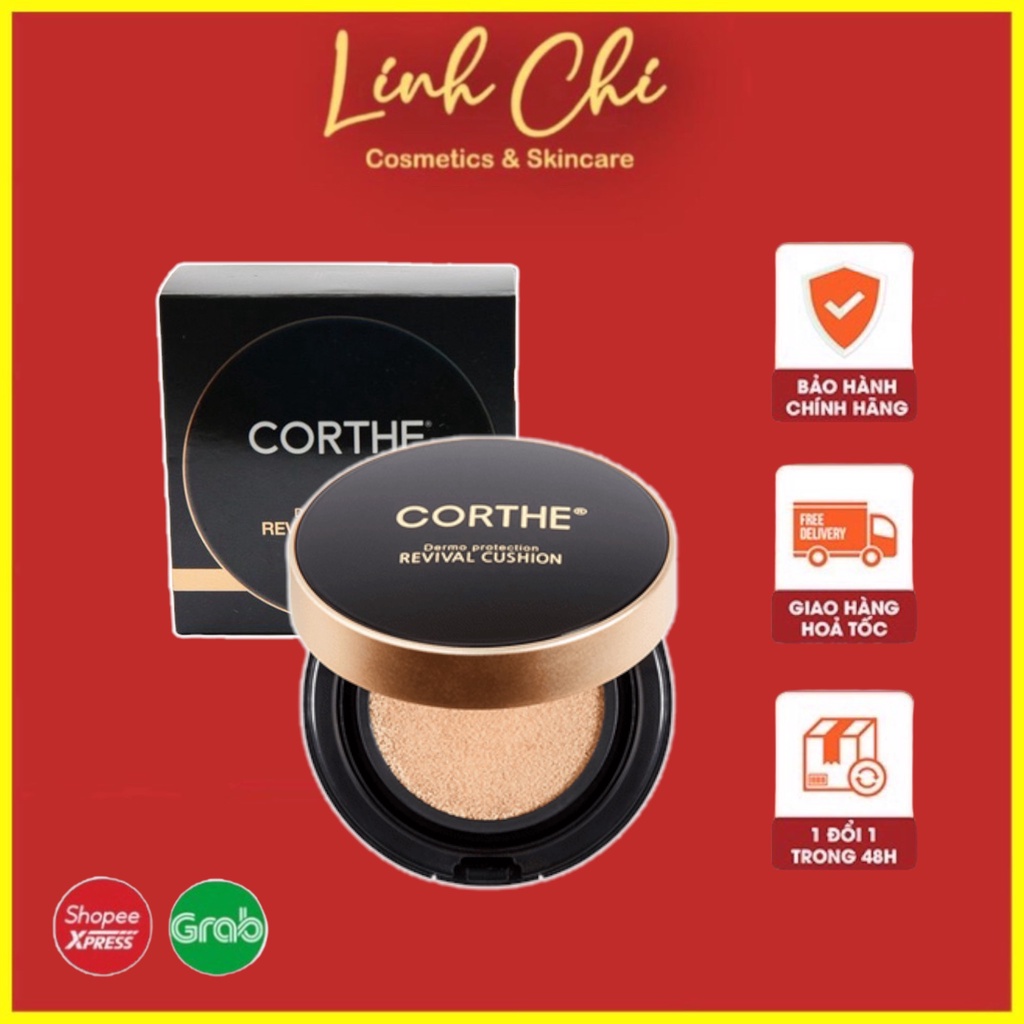 Phấn Nước Corthe Chống Nắng, Bền Màu, Kiềm Dầu, Căng Bóng Che Phủ Cao SPS50 PA++