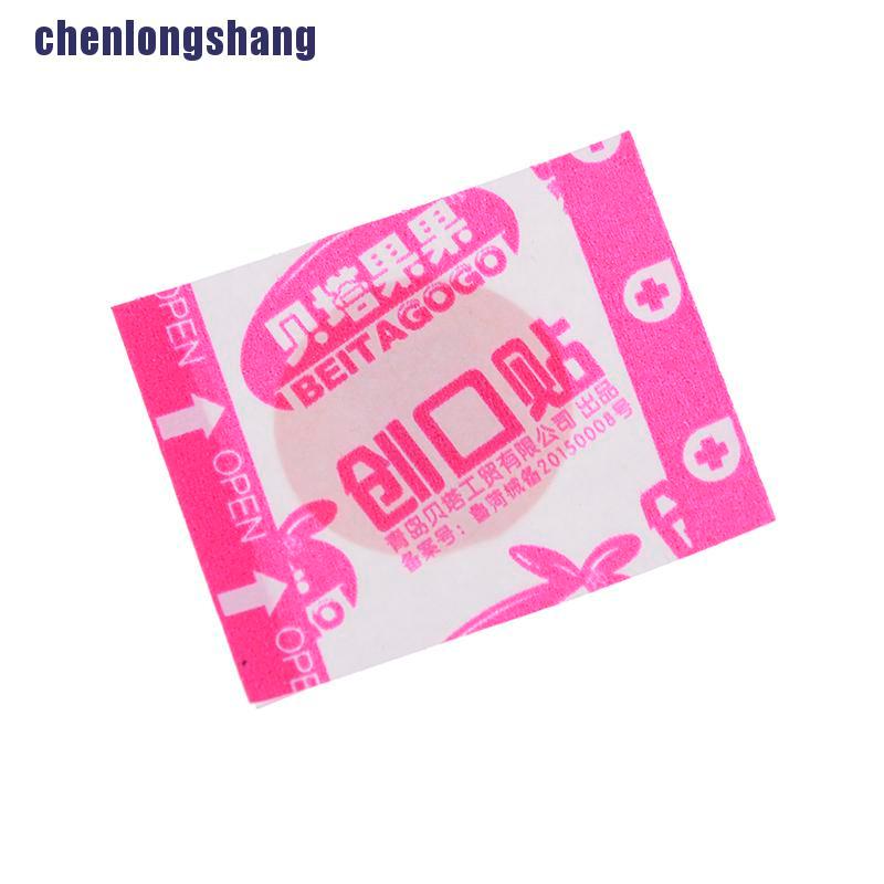 Hộp 100 Miếng Băng Cá Nhân Mini Hình Tròn Dùng Một Lần