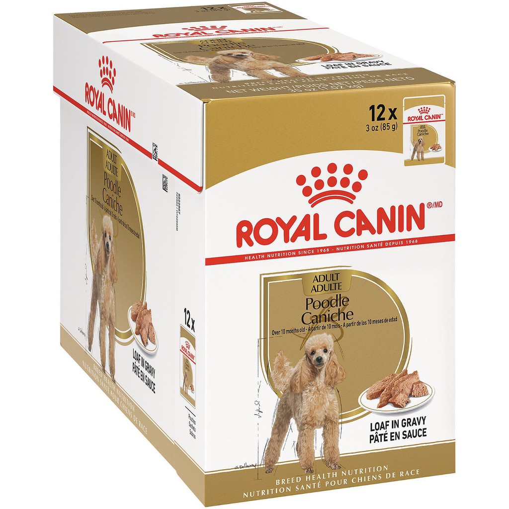 [Hộp 12 gói] Pate Royal Canin Cho Chó Poodle Trưởng Thành