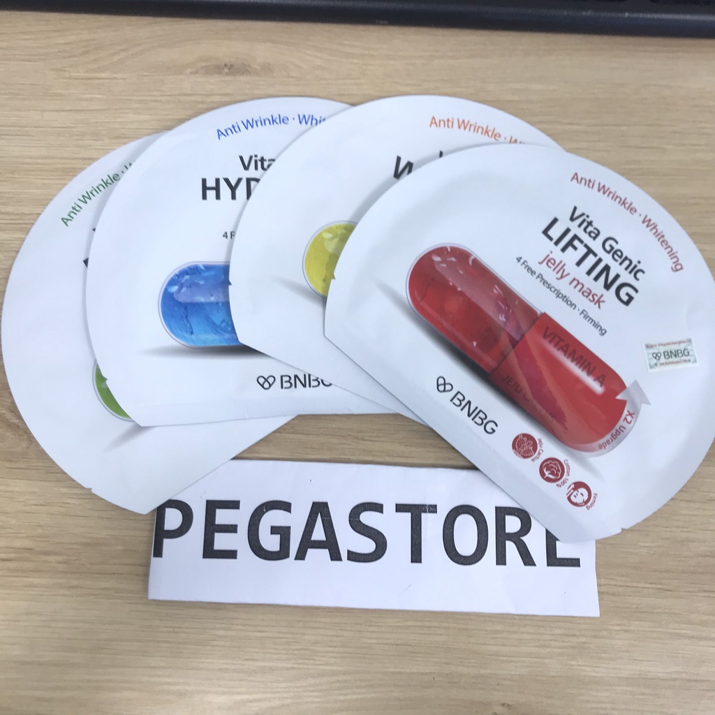 Mặt nạ giấy BNBG Vita Genic Jelly Mask 23ml nhiều mẫu - dưỡng da ,chăm sóc da ,làm trắng da hiệu quả