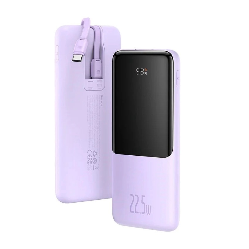 Pin dự phòng Baseus Elf Digital Display 10000mAh 22.5W
