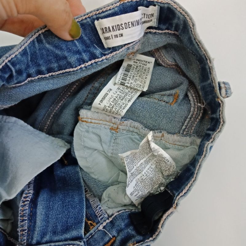 Quần jean mềm bé trai & gái zara