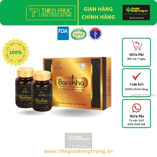 Viên nang Đông trùng hạ thảo Banikha Thiên Phúc