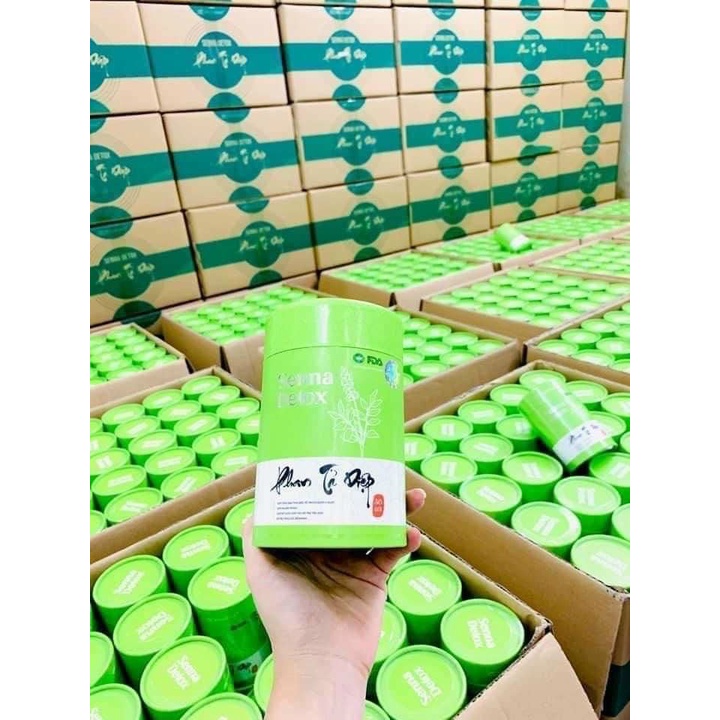 Phan tả diệp Senna Detox thải độc ruột Dr Lacir mẫu mới