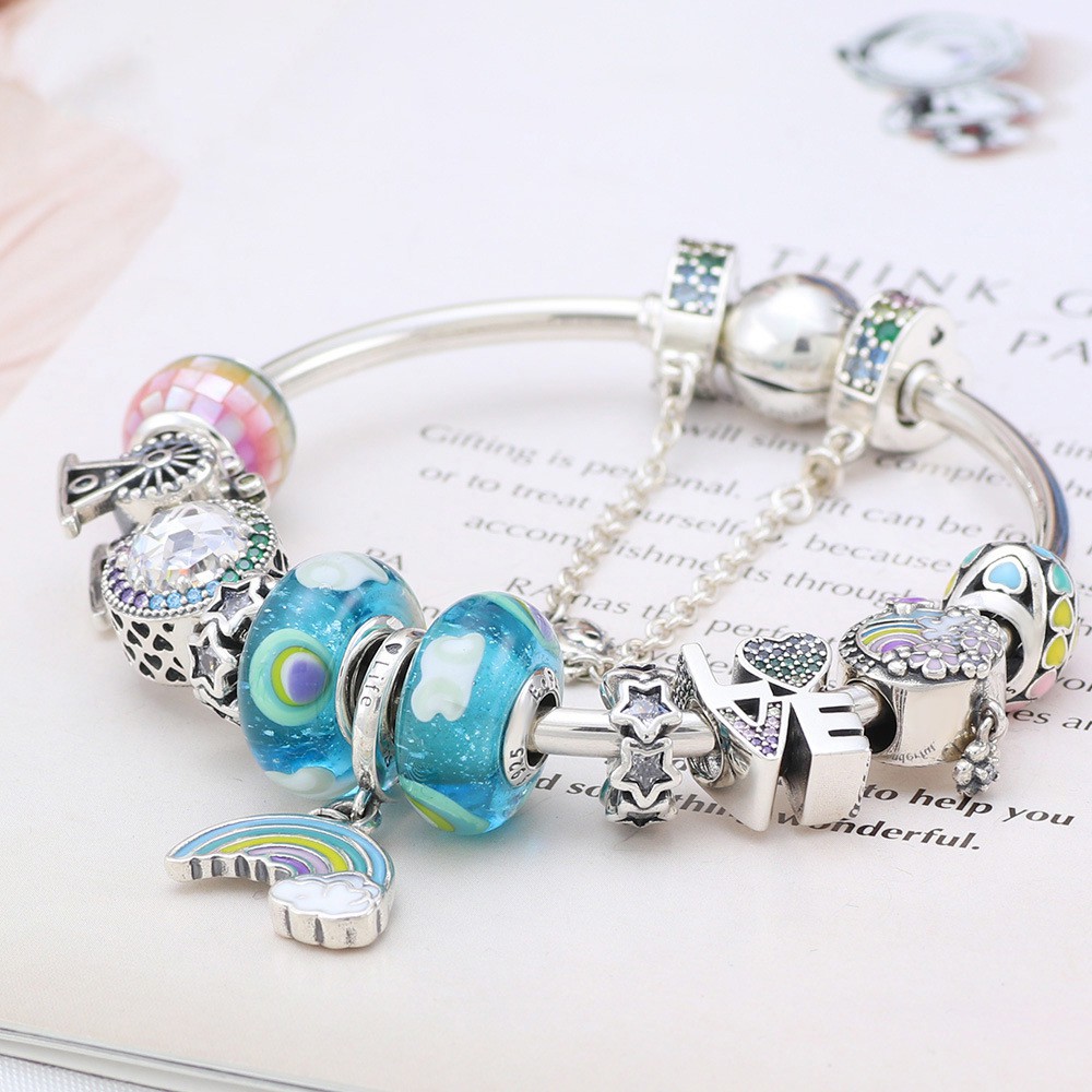 [Hàng cao cấp] Vòng Bạc S925 ALE Cao Cấp - Vòng Charm Bạc Chuẩn S925 - Mã sản phẩm VONGBAC_DN059