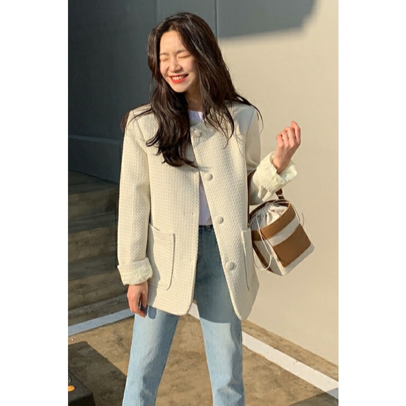 Áo blazer dạ sang chảnh