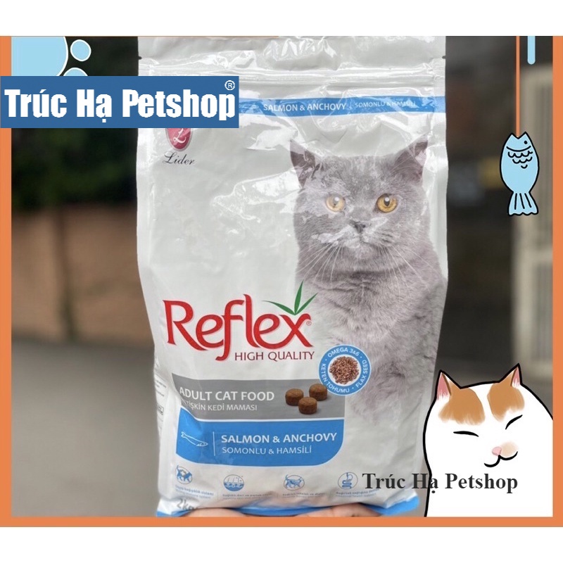 Hạt REFLEX ADULT CAT FOOD SALMON & ANCHOVY