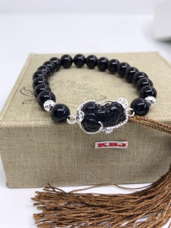 VÒNG NGHÊ BẠC ĐÁ PHONG THUỶ