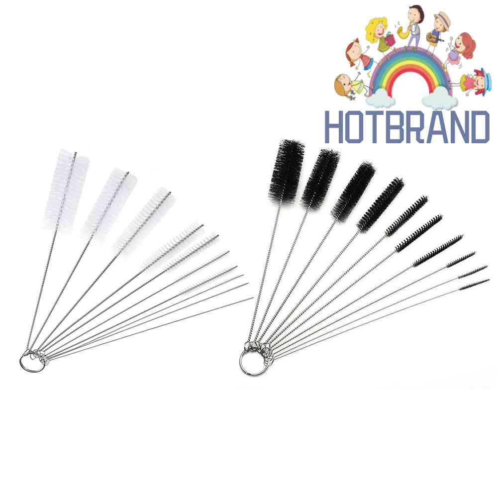 Set 10 Cọ Vệ Sinh Đa Năng Tiện Dụng Chất Lượng Cao