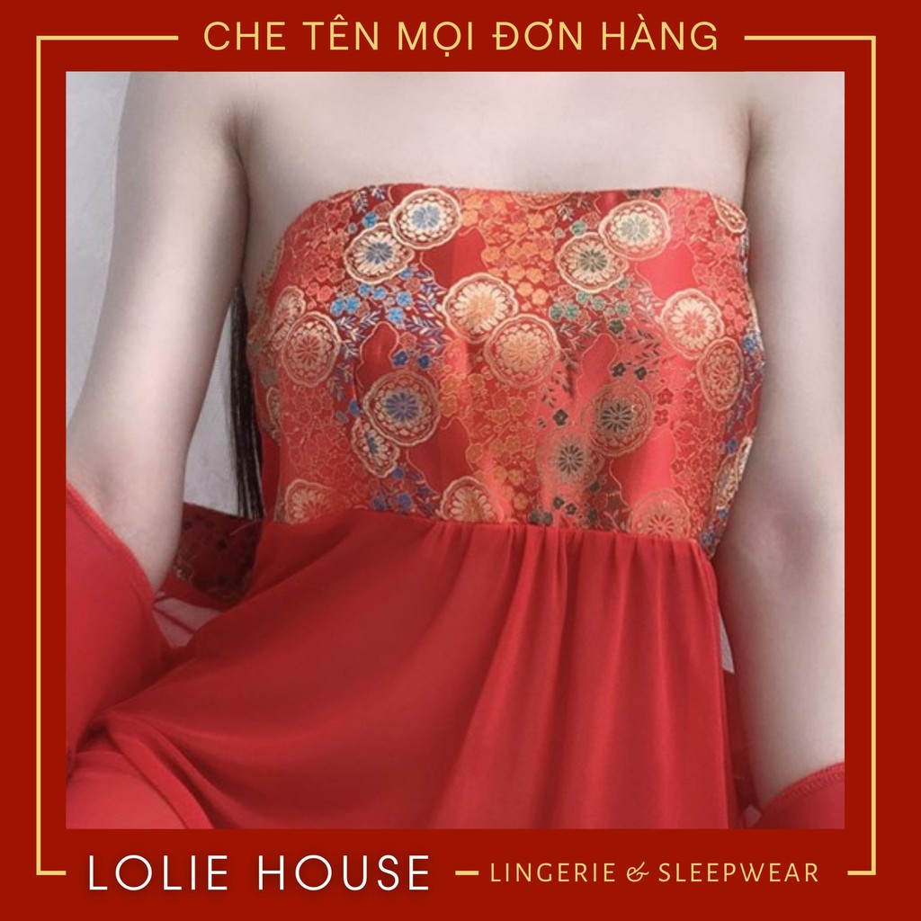 Cosplay cổ trang sexy có áo choàng - Set váy đầm ngủ sexy cổ trang Trung Quốc gợi cảm LOLIE HOUSE - CP24