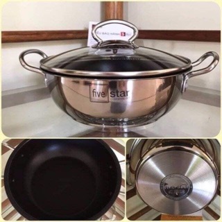 🧸nồi kho cá chống dính 20cm fivestar