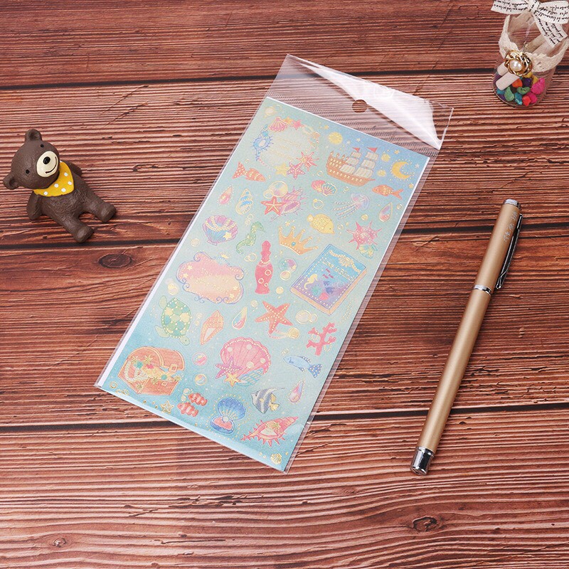 Sticker cổ tích nhũ kim dễ thương (SN03)