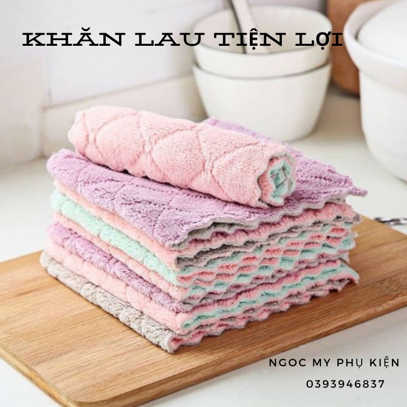 KHĂN ĐA NĂNG - SIÊU THẤM HÚT - DỄ GIẶT - KHÔNG RA LÔNG