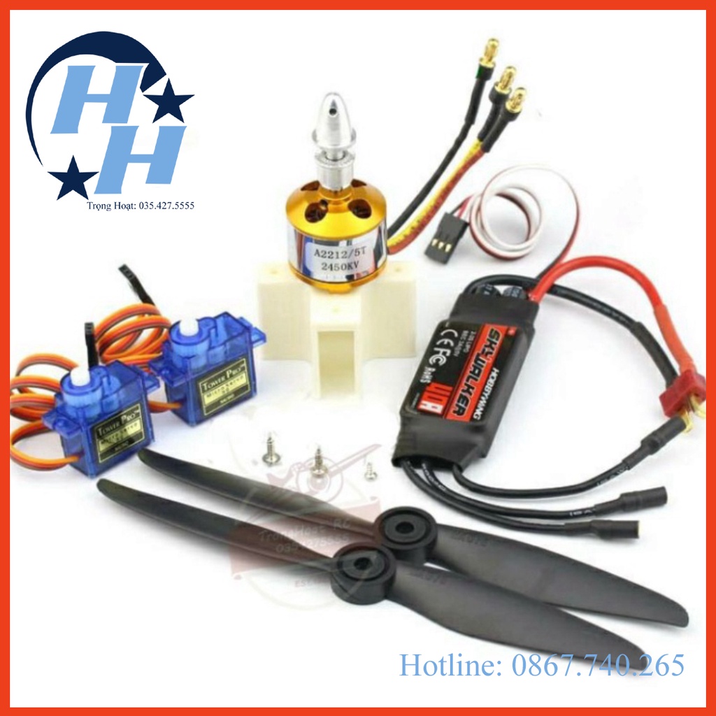 Combo đồ điện 3s chế máy bay su27, f22....