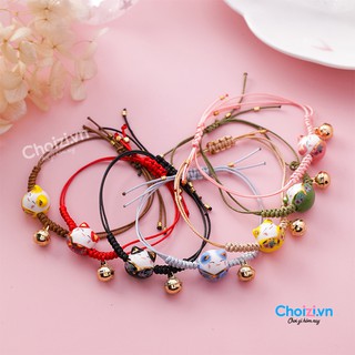 Thu hút tài lộc với vòng tay mèo may mắn Maneki Neko