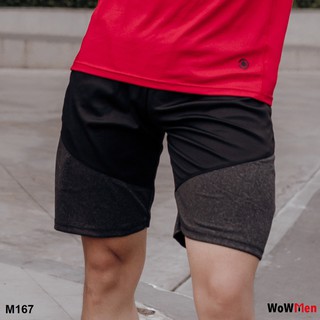 Quần Short Thun Nam Thể Thao Tập Gym Phối Màu Quần Đùi Nam Fitness Thun Lạnh Cao Cấp Đẹp - M167
