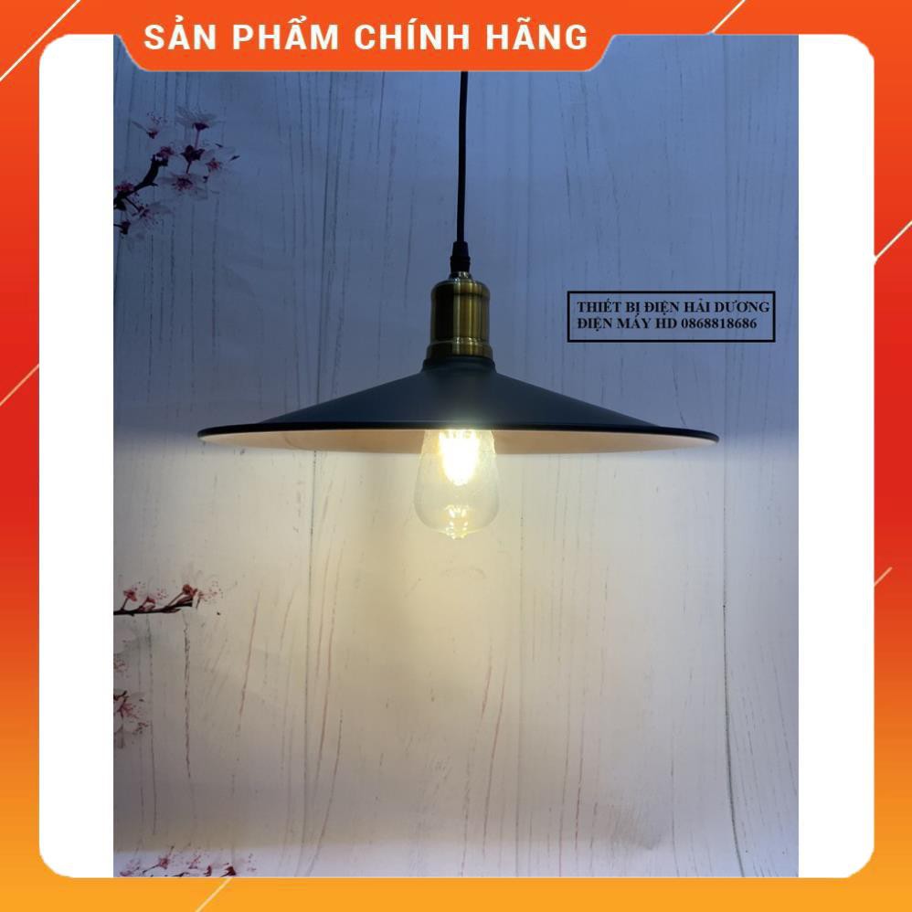 Đèn thả trang trí đĩa bay đui đồng đường kính300/360mm TH-017-GH (Đen) - chưa bao gồm bóng