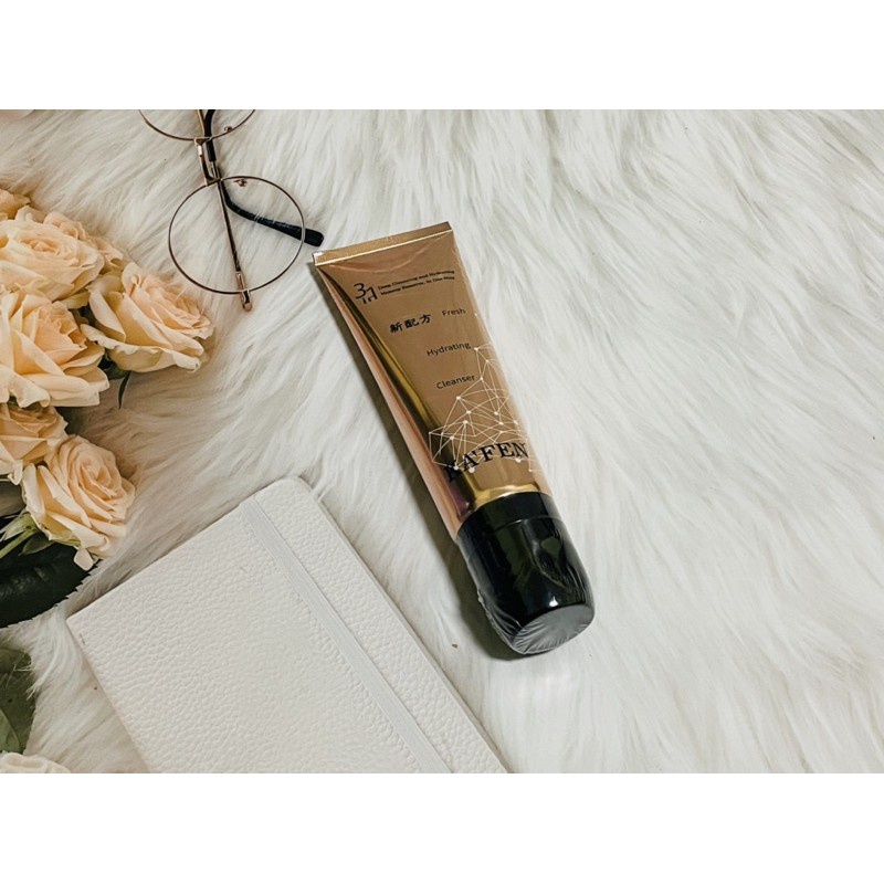 Sữa rửa mặt làm sạch sâu tẩy trang &amp; chăm sóc da 3 trong 1 KA'FEN Fresh Hydrating Cleanser 3in1 120ml