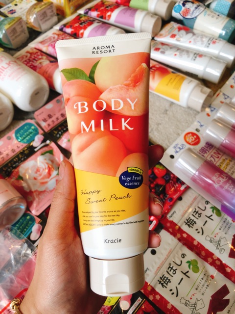 CÓ BILL NHẬT - Kem dưỡng thể BODY MILK KRACIE