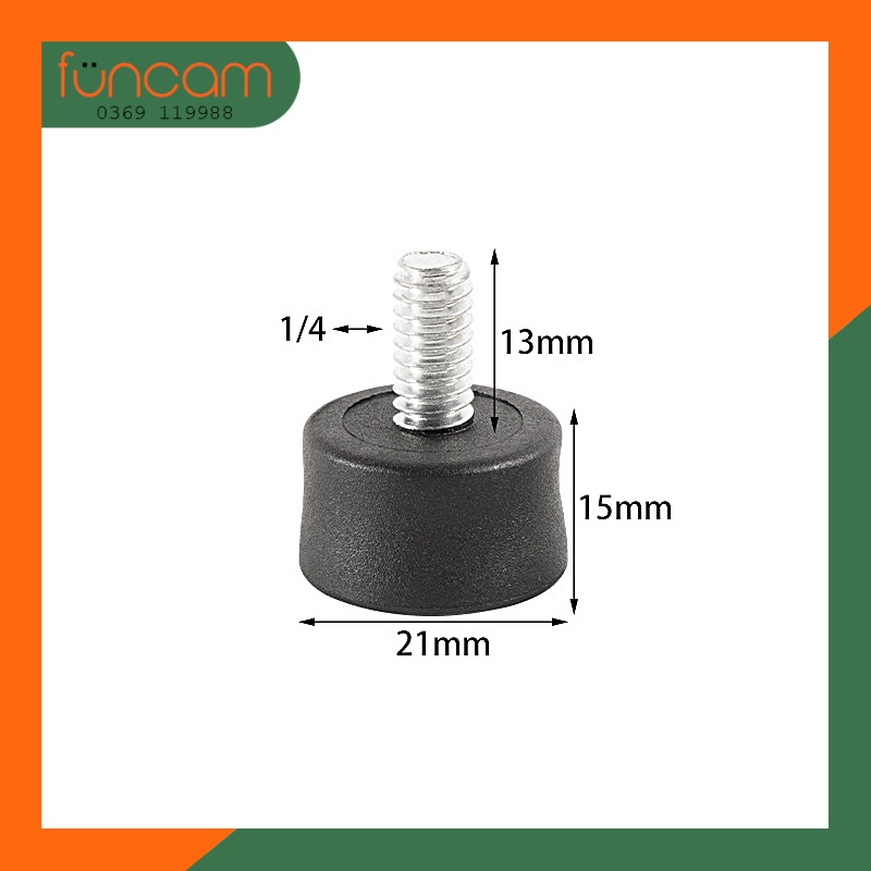 Đế cao su chống trượt cho chân máy ảnh