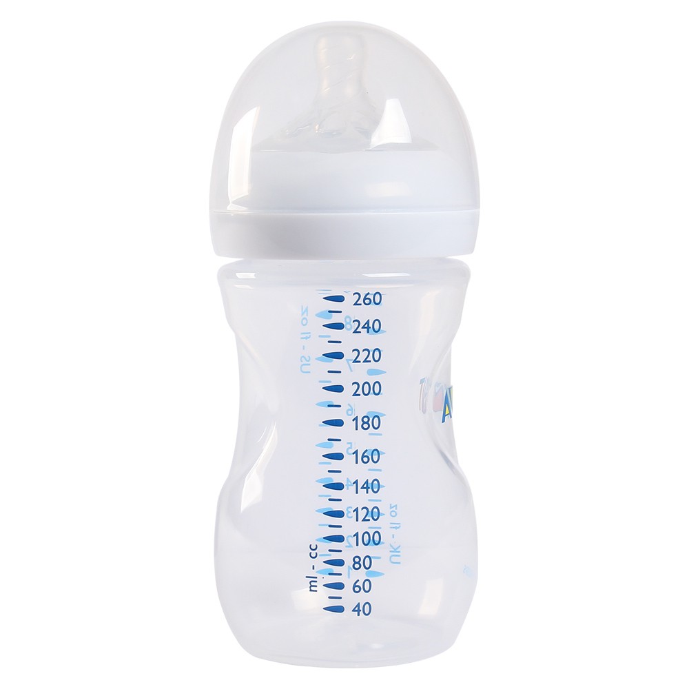 Bình sữa  cổ rông Avent nhựa không có BPA 260ml (bình đôi tách lẻ)