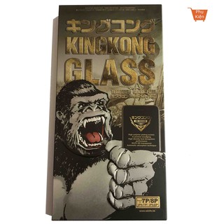 Kính full màn iphone 6/6s/6plus/6splus/7/7plus/8/8plus cường lực kingkong cao cấp