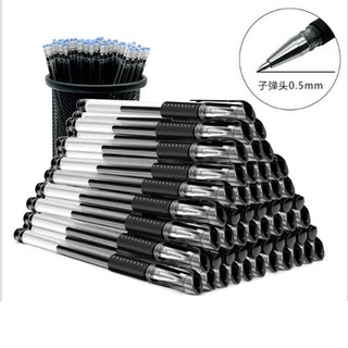 Bút bi nước - Bút gel 3 màu xanh, đen, đỏ ngòi 0.5mm