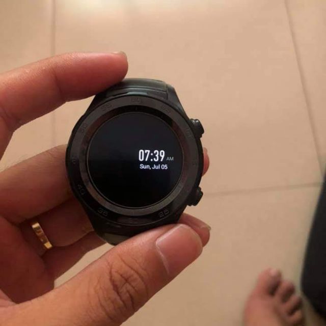 Đồng hồ thông minh smart watch Huawei Watch 2 Bluetooth màu đen