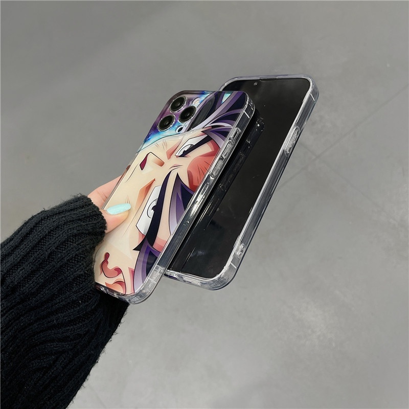 Ốp Điện Thoại Dẻo Trong Suốt Họa Tiết Hoạt Hình Dragon Ball Frieza Son Goku Cho IPhone14 Plus Pro Max 13 12 11