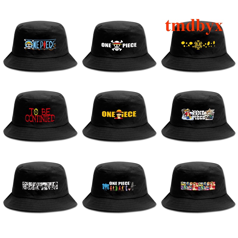 Mũ Bucket In Họa Tiết Hoạt Hình One Piece Thời Trang Đi Biển Cho Nam Và Nữ