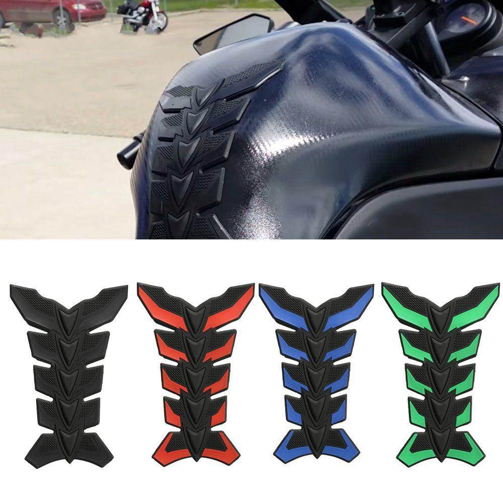 Miếng dán bảo vệ bình xăng xe máy sợi carbon 3D chống xước dành cho Honda kawasaki yamaha suzuki
