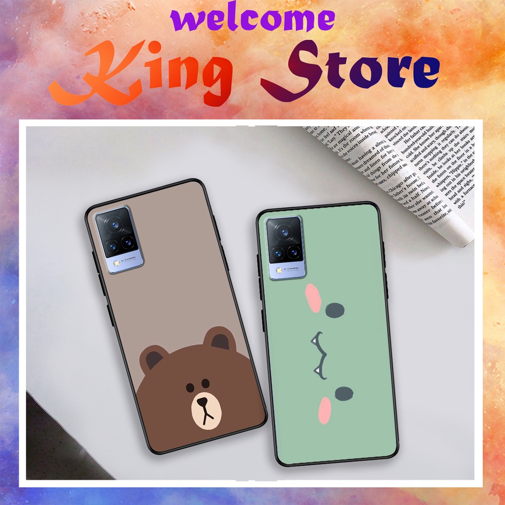 Ốp lưng Vivo V20 - Vivo V20e - Vivo V21 - Ốp in hình hoạt hình chibi dễ thương