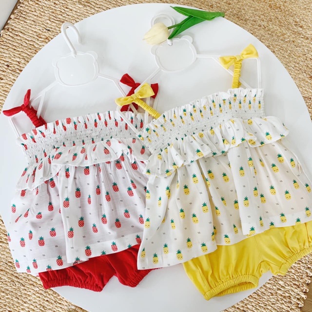 Bộ 2 dây quả dứa cho bé gái