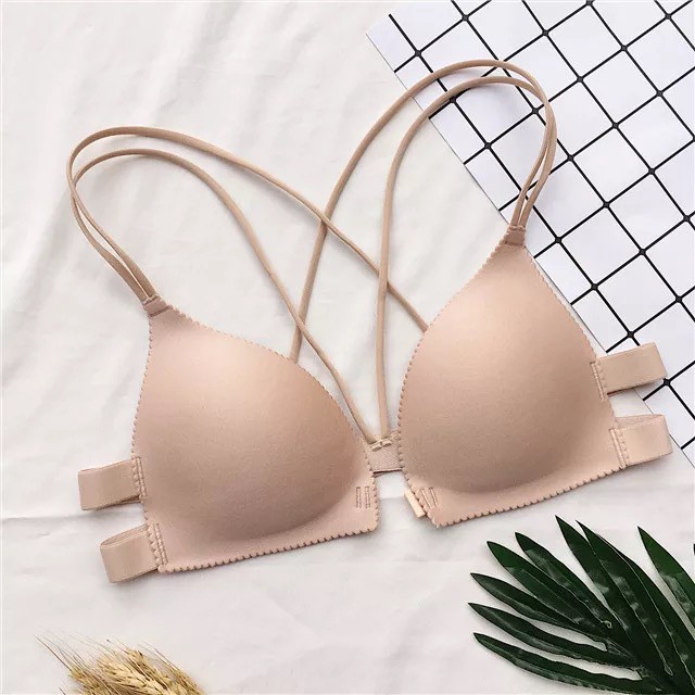 PVN21082 áo ngực cánh tiên dây chéo gài trước T2 .