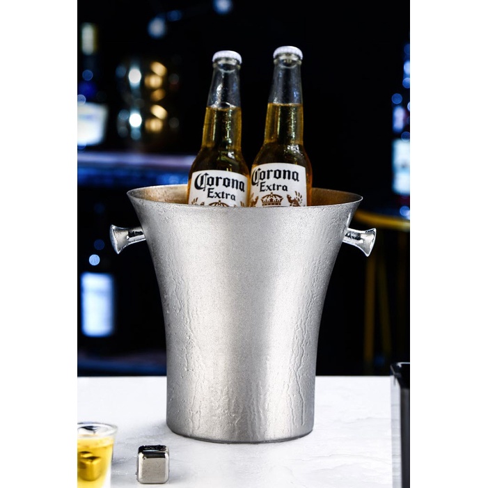 Xô đá 5L inox 304 cho nhà hàng quán bar Millai ML2424