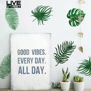 Sticker dán tường hình chiếc lá