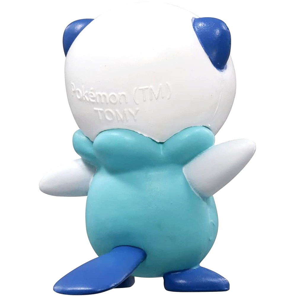 Mô Hình Pokemon Oshawott chính hãng Takara TOMY Standard Size Nhật Bản 4cm - Pokemon Figure Moncolle Starter Gen 5 Unova