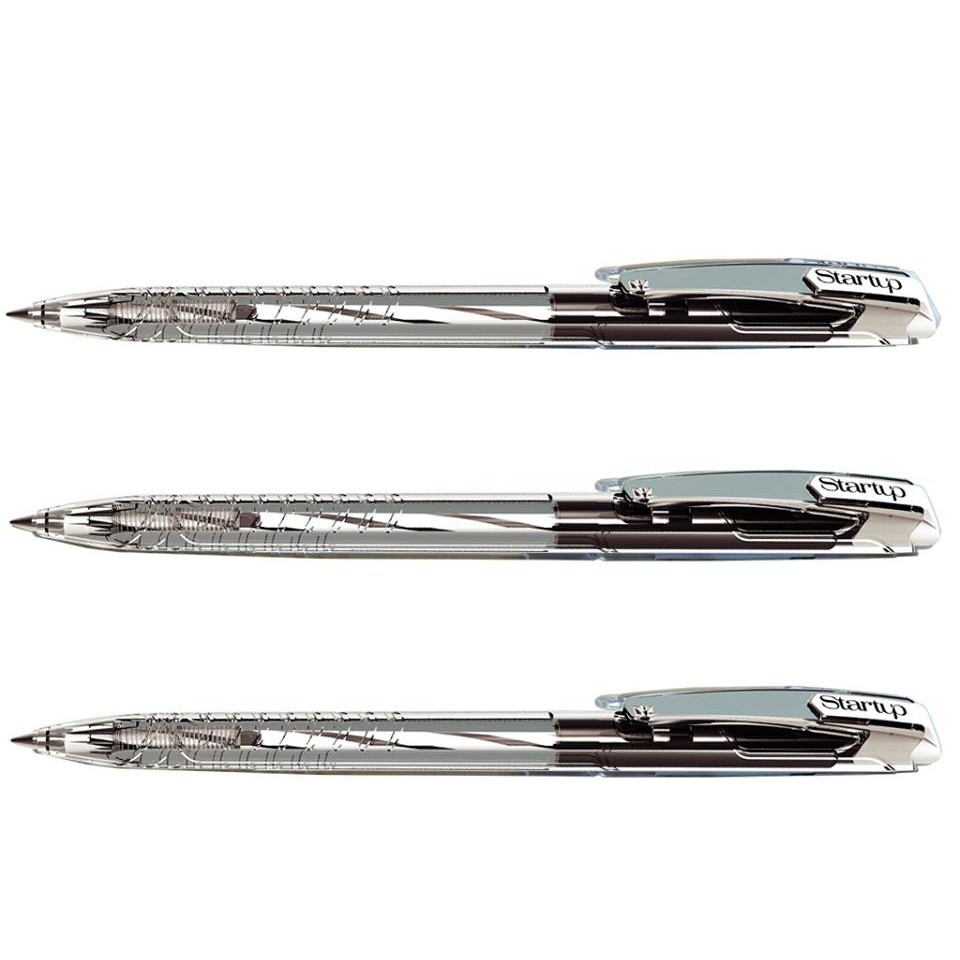 Combo 3 bút bi Starup F0-039 (Nhiều màu mực)