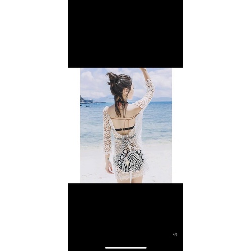 Áo lưới ren hoa chipu siêu hot