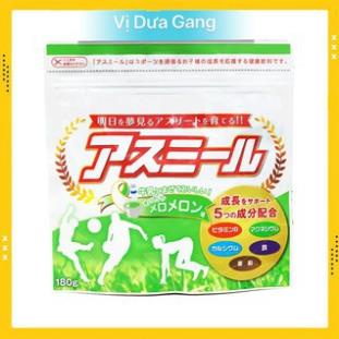 Sữa tăng trưởng chiều cao, bổ sung canxi Asumiru túi 180 gam Nhật Bản [CHÍNH HÃNG]