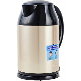 Ấm siêu tốc cao cấp Supor giữ nhiệt 2 lớp chống bỏng