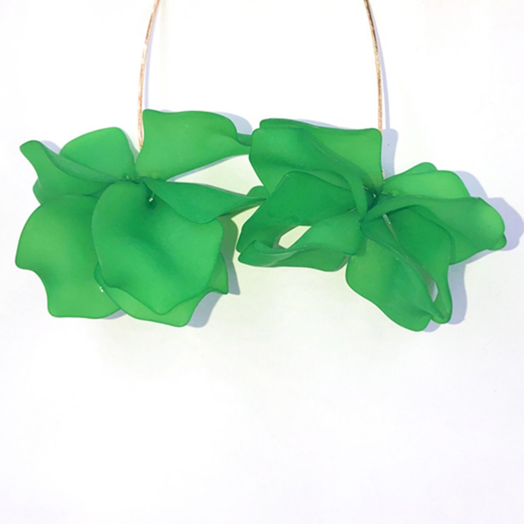 [Ts] Bông Tai Thả Dài Trang Trí Cỡ Lớn Trang Trí Tiệc Cưới Hàng Ngày Cho Nữ