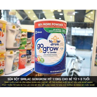 Sữa bột similac go&grow 1.13kg mỹ