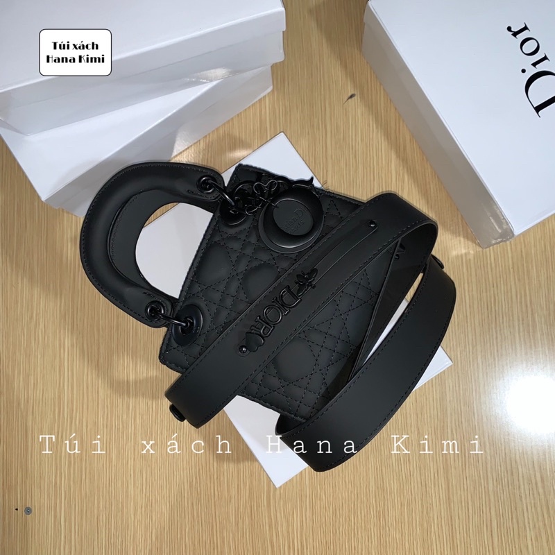 Túi D Lady size 17 x 15cm Tag cùng màu túi