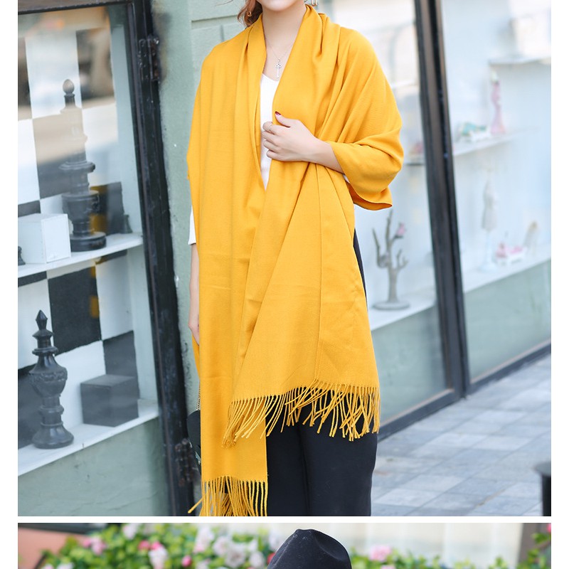 Khăn quàng cổ Cashmere dành cho nữ trong mùa đông