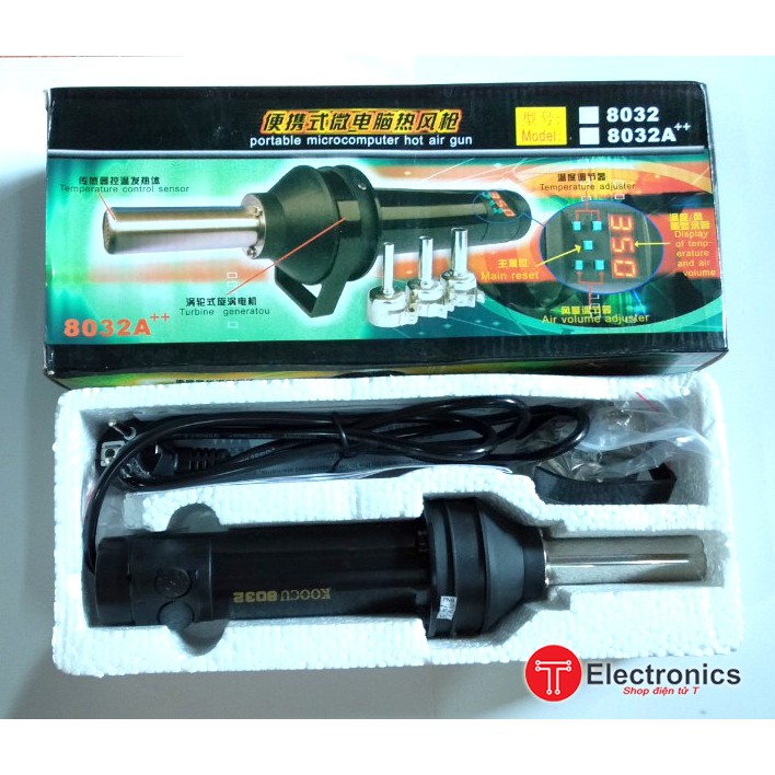 Máy Khò Nhiêt Cầm Tay 8032