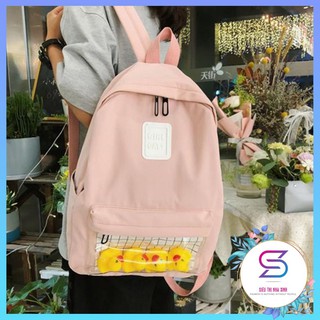 Balo Nữ Đi Học Chống Thấm, Có Ngăn Đựng Laptop, Tài Liệu 💎 Balo Thời Trang Hàn Quốc Hàng Nhập 💎 FREESHIP