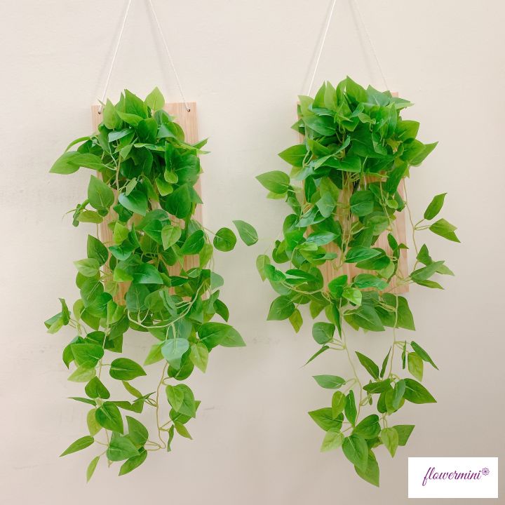 Bảng gỗ treo tường decor gắn lọ thủy tinh cắm hoa, trồng cây thủy sinh trang trí nhà cửa, quán cà phê BN-01